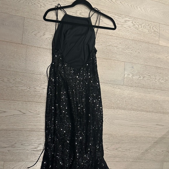 Theia Jessica gown in black sequins - Picture 4 of 5